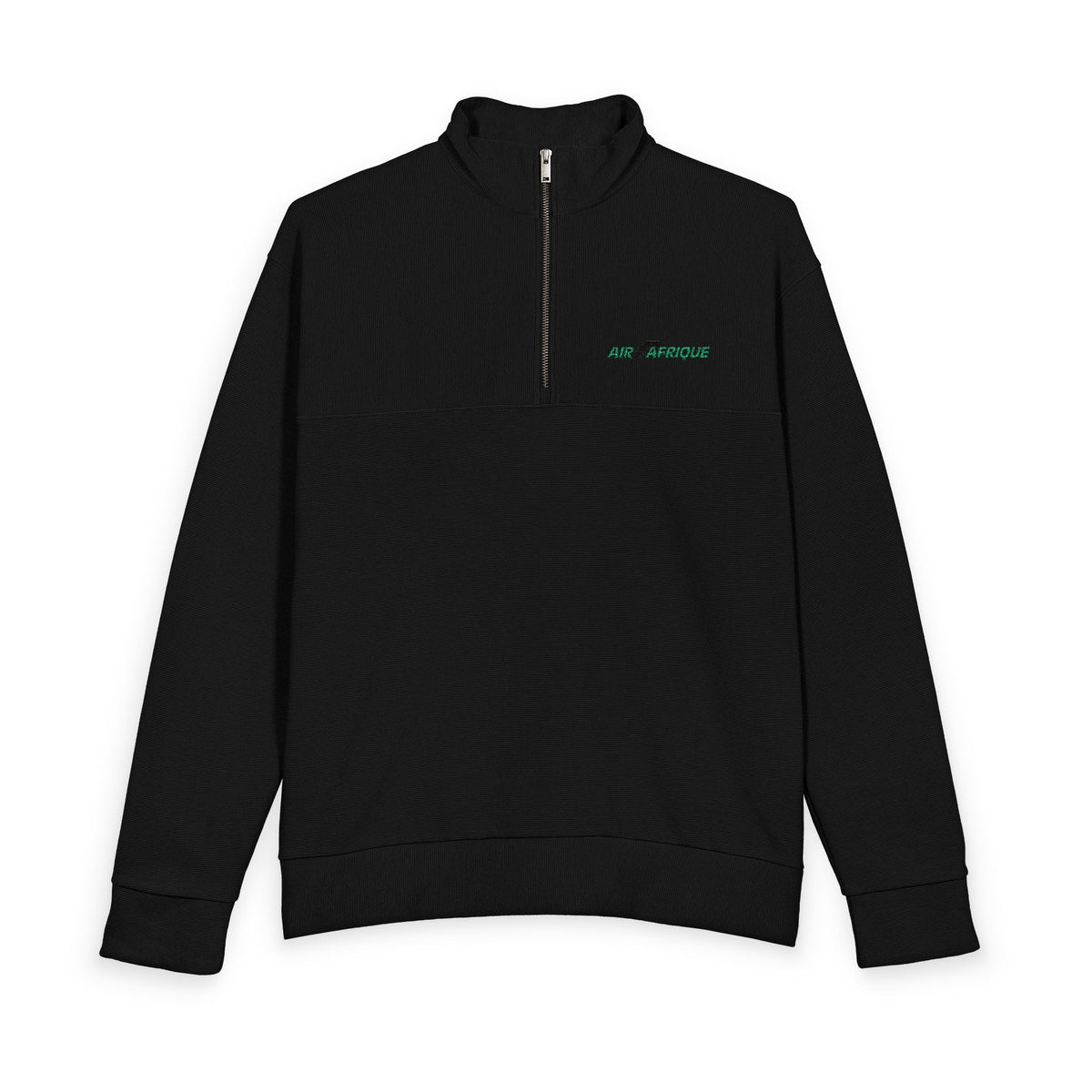 Air Afrique Heavy Knit Quarter-Zip Sweatshirt