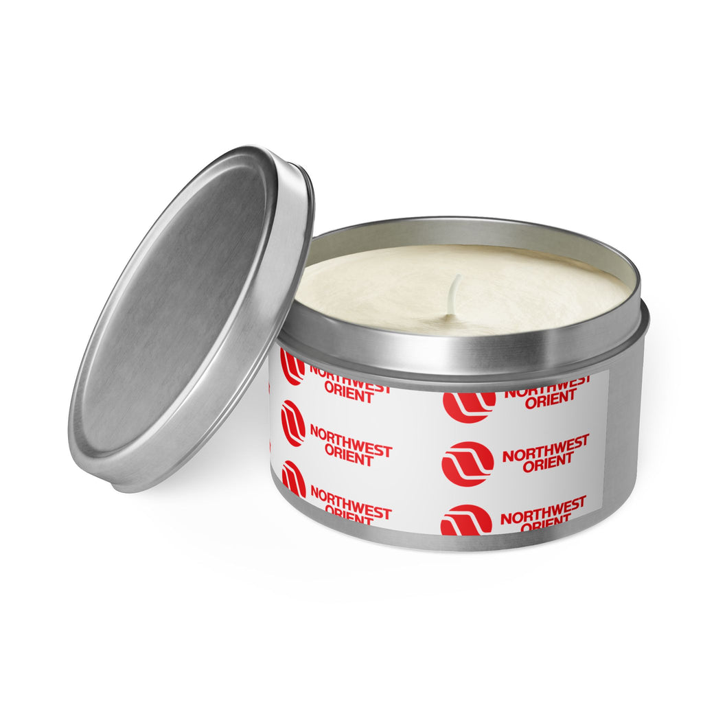 Northwest Orient Airlines Tin Candle