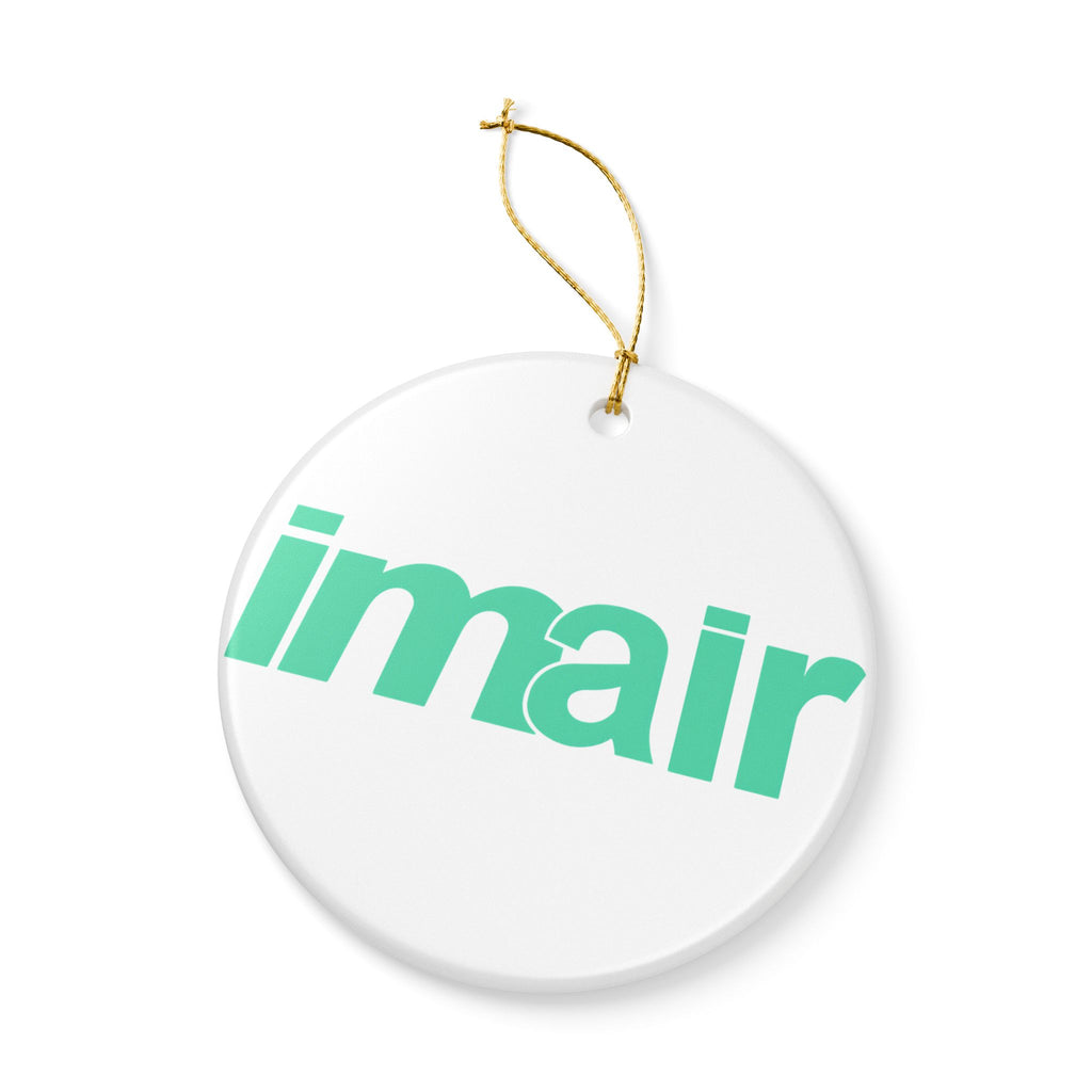 Imair Airlines Ceramic Ornament