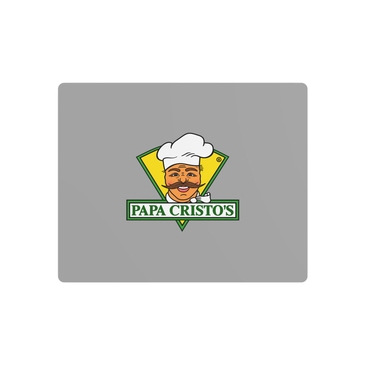 Papa Cristo's Metal Sign