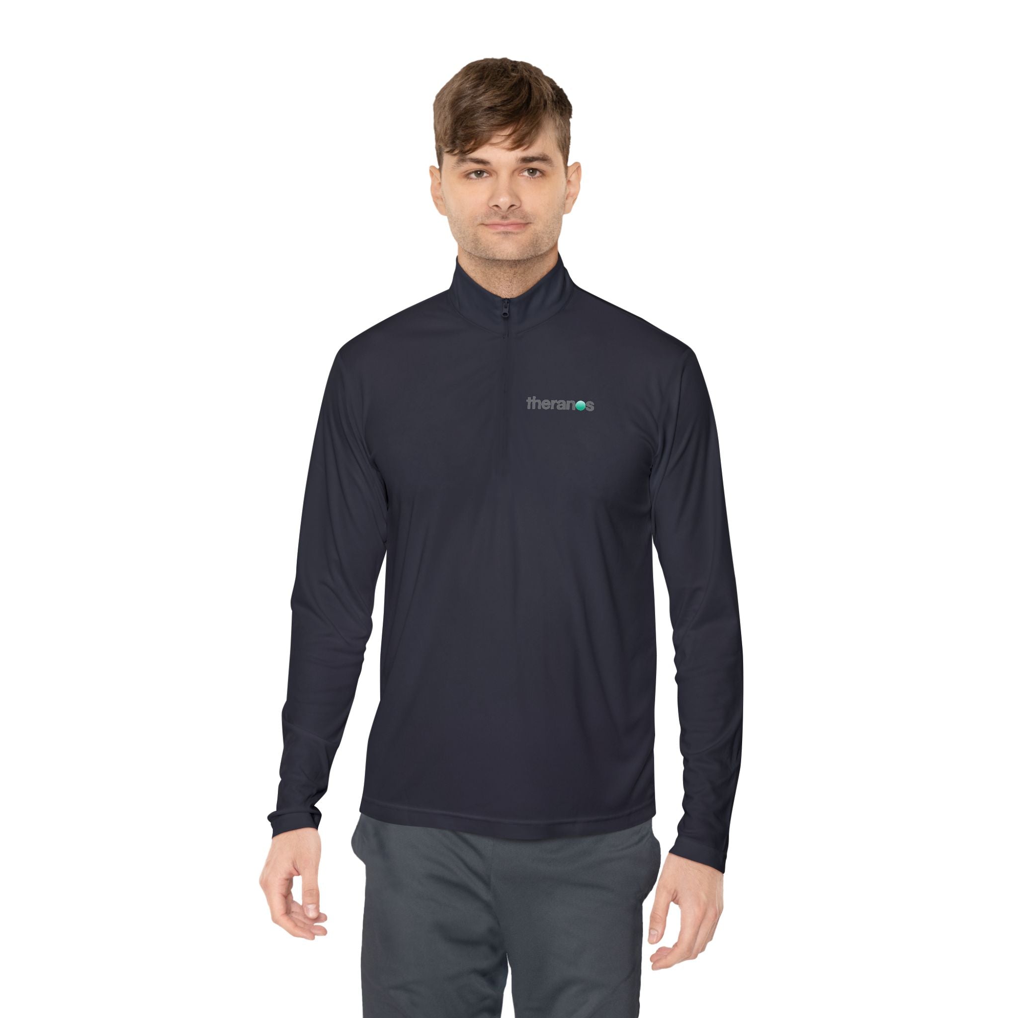 Theranos Inc. Unisex Quarter Zip Pullover