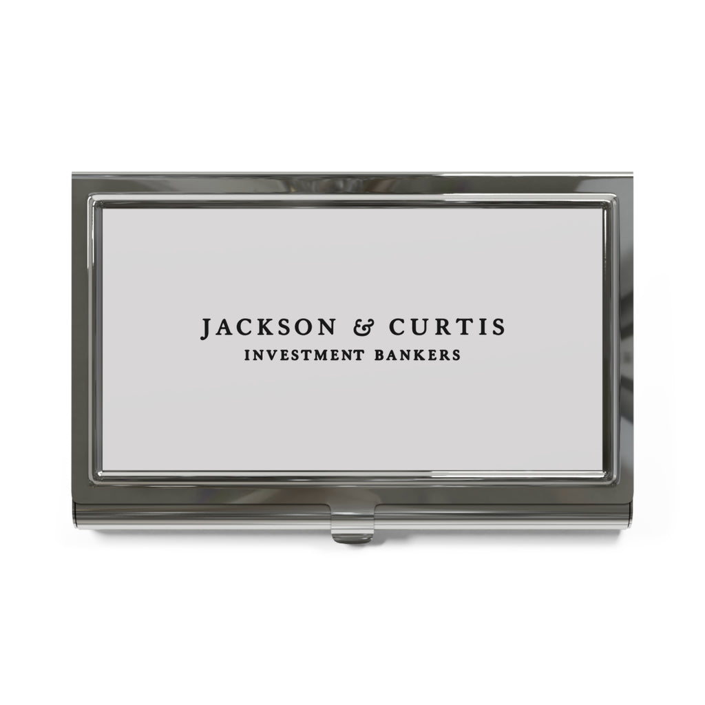 Jackson & Curtis Metal Business Card Holder