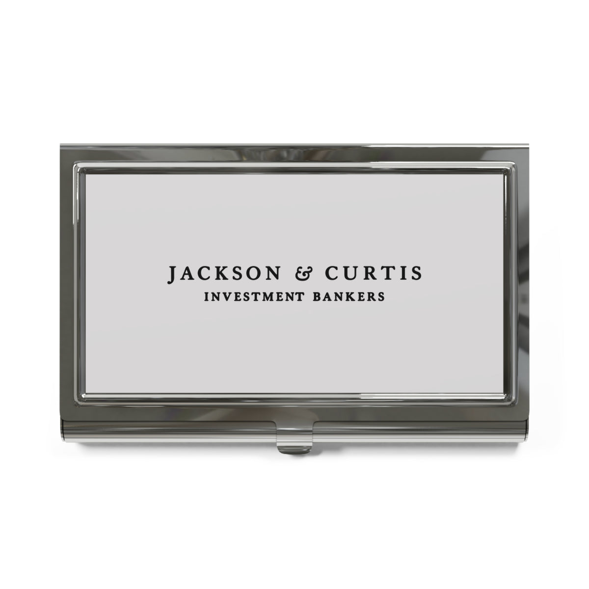 Jackson & Curtis Metal Business Card Holder
