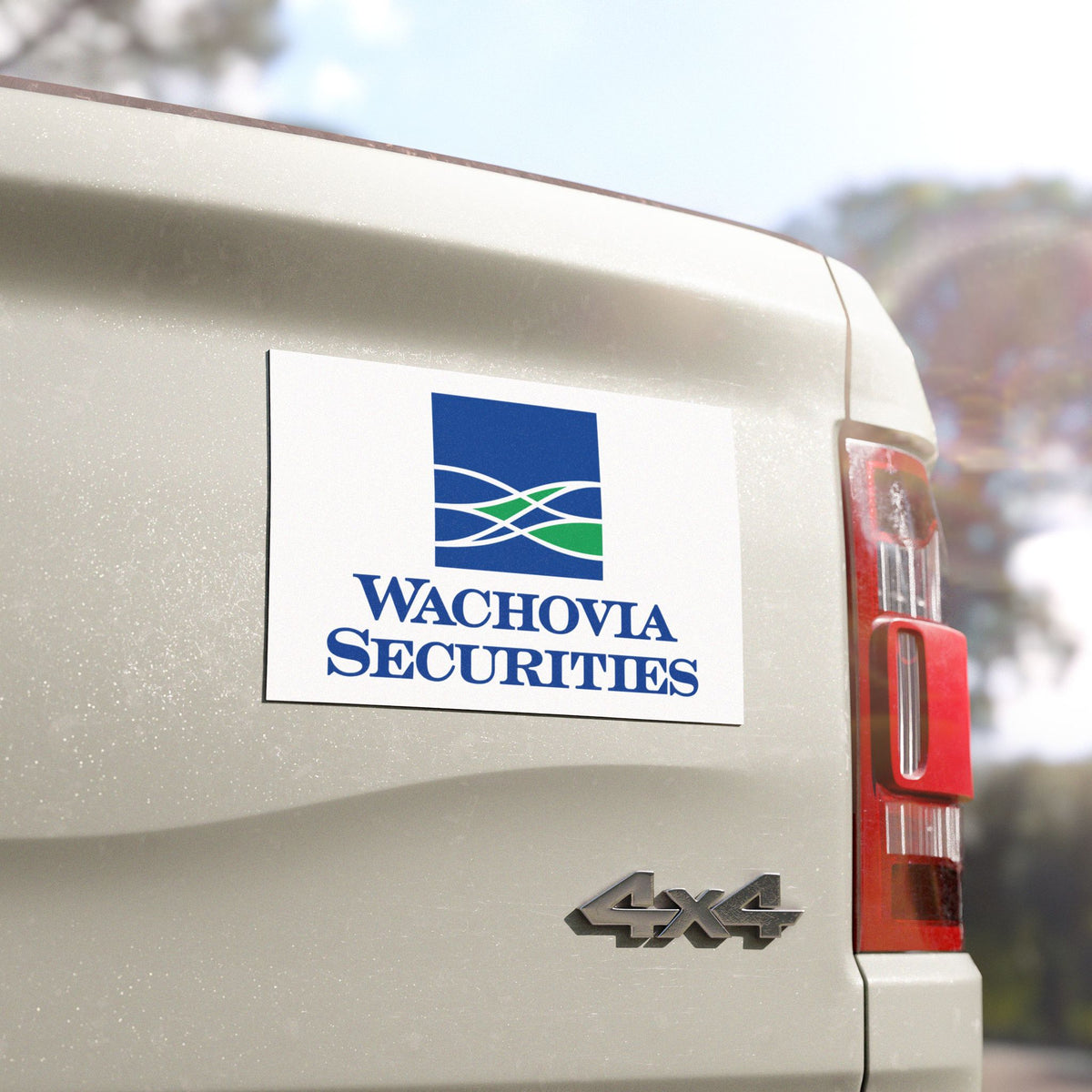 Wachovia Securities Car Magnet