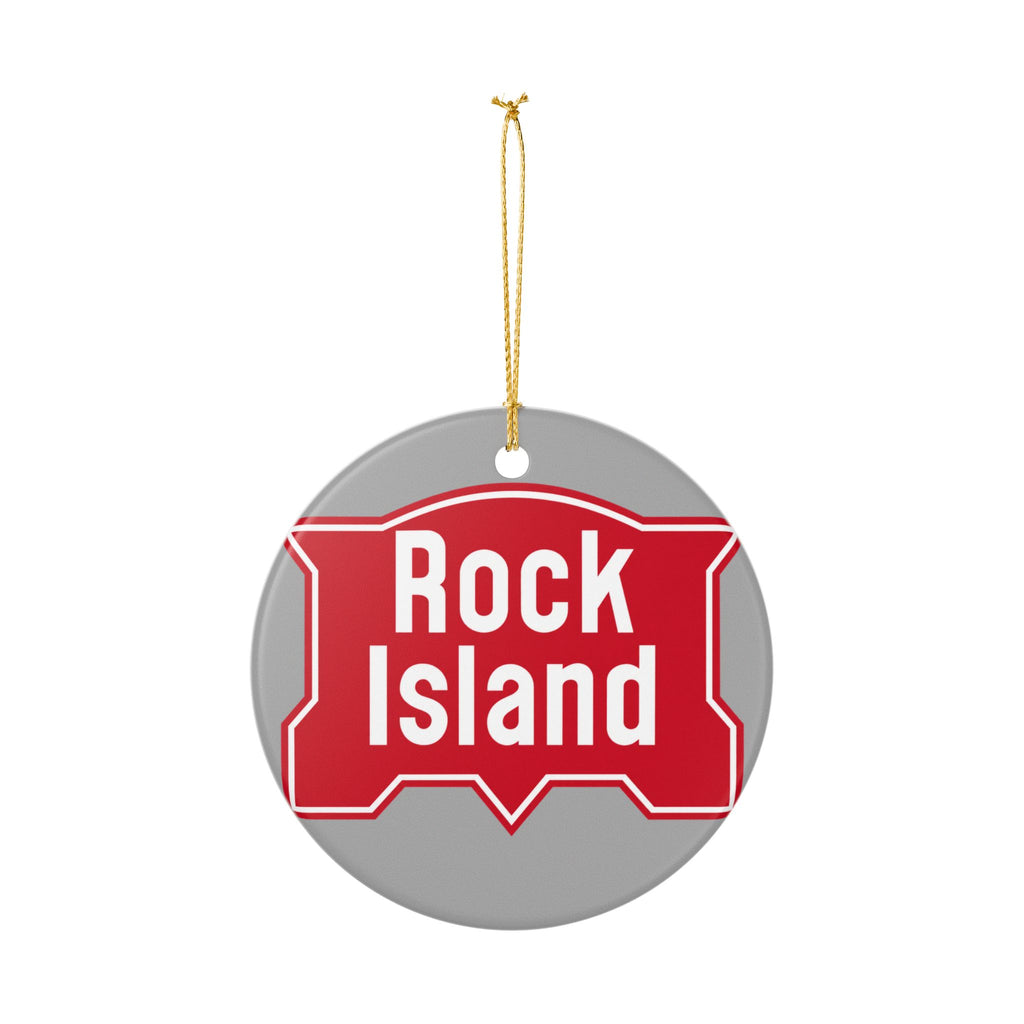 Chicago, Rock Island and Pacific Railroad Ceramic Ornament