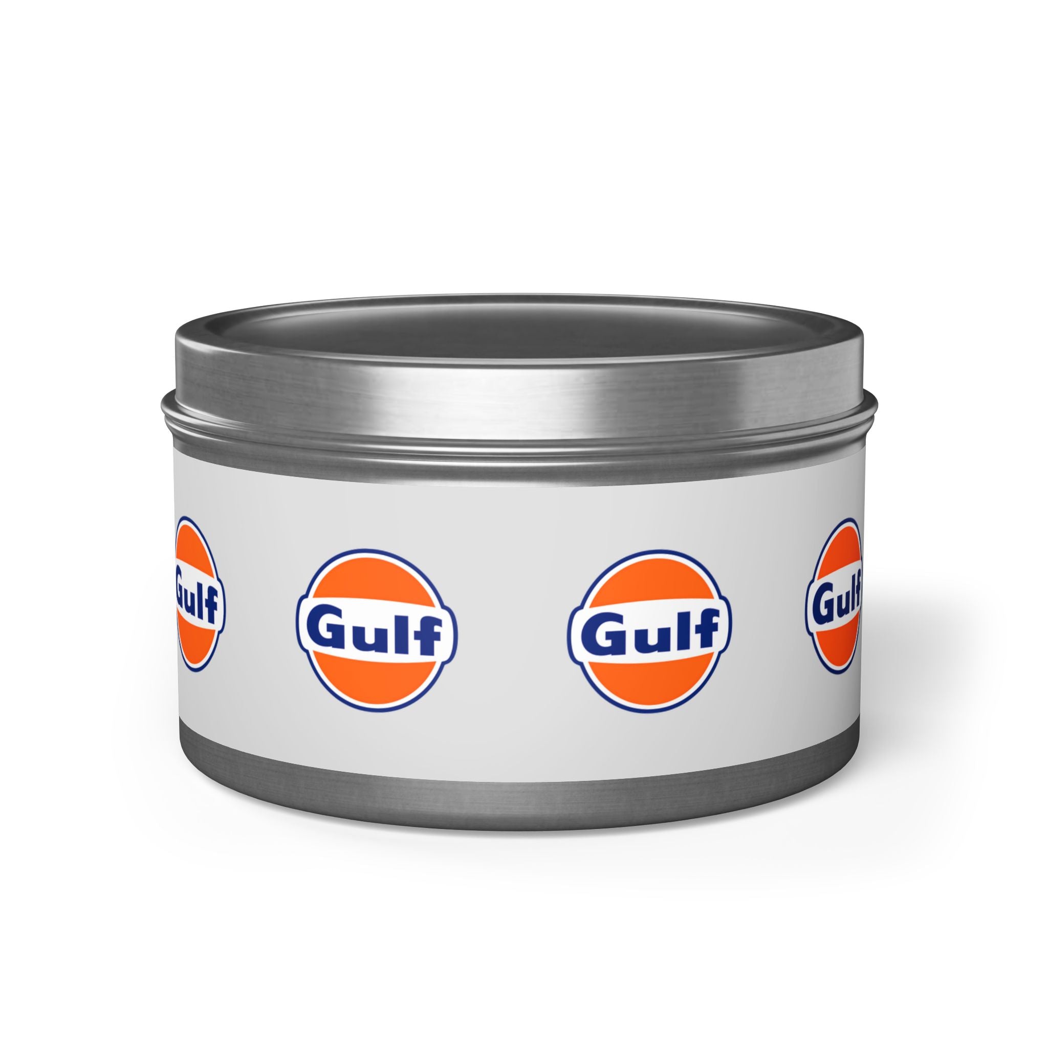 Gulf Oil Tin Candle