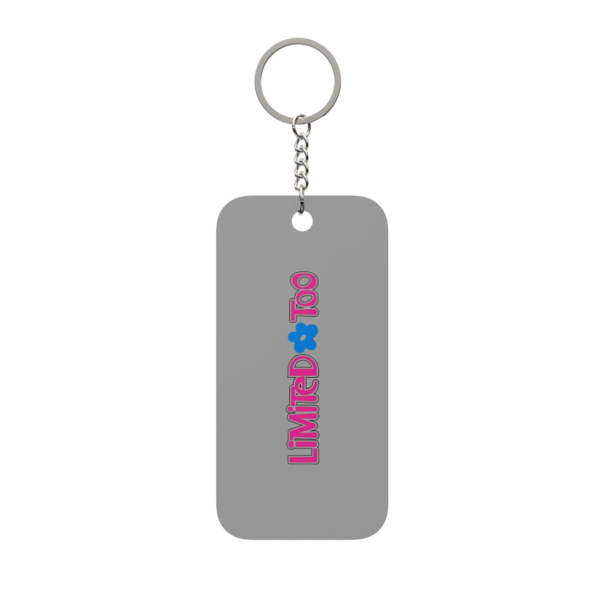 Limited Too Double-Sided Keychain Charm