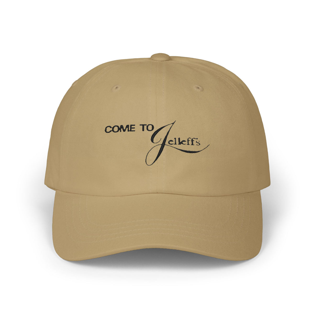 Jelleff's Embroidered Dad Cap Hat