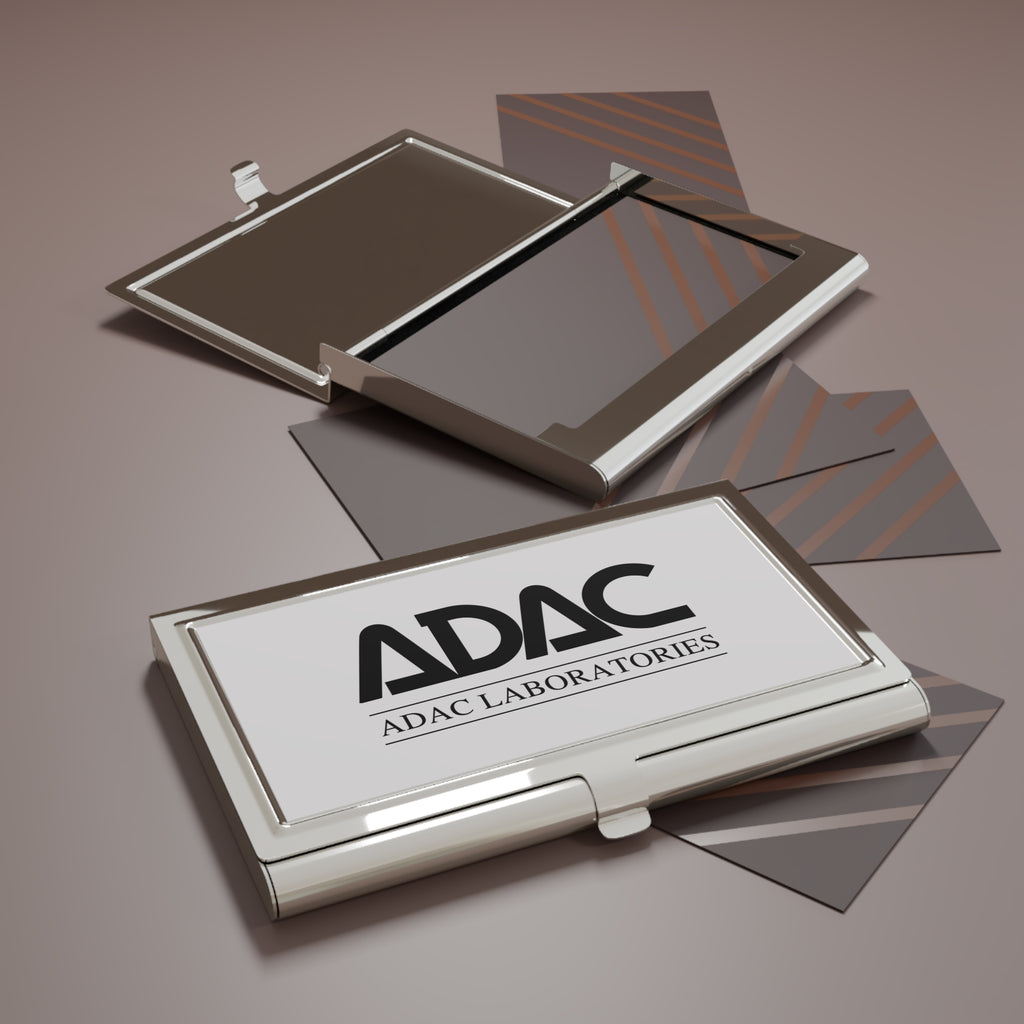 ADAC Laboratories Metal Business Card Holder