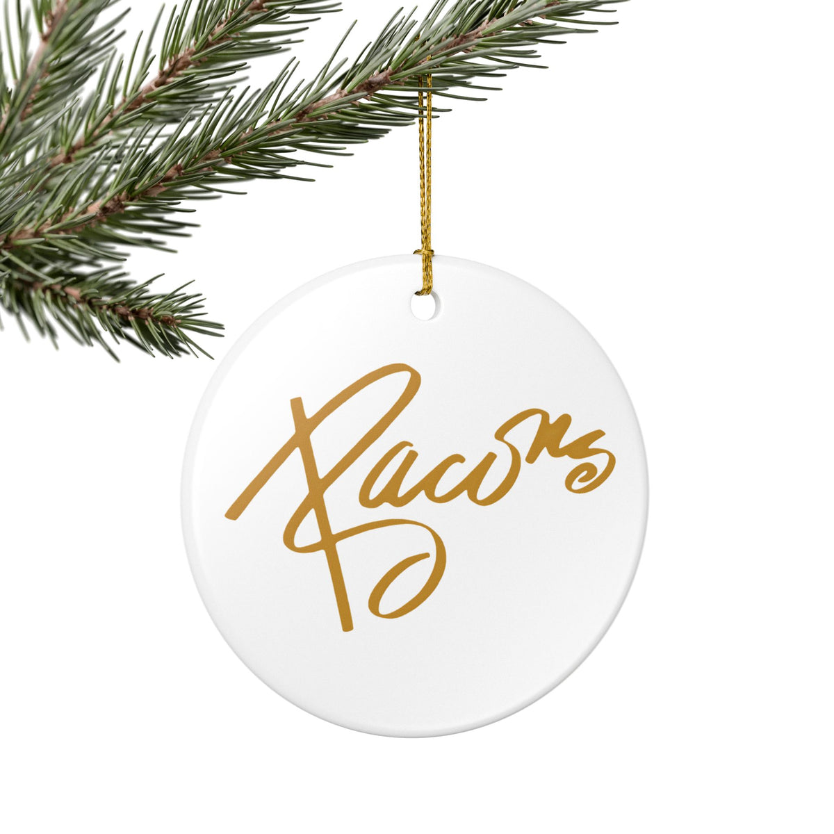 Bacon's Ceramic Ornament