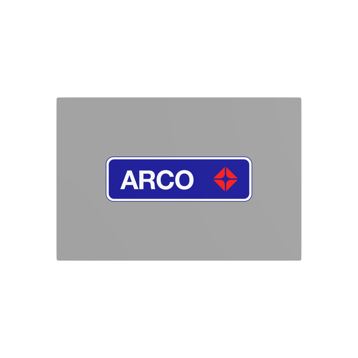 ARCO (Atlantic Richfield) Metal Sign
