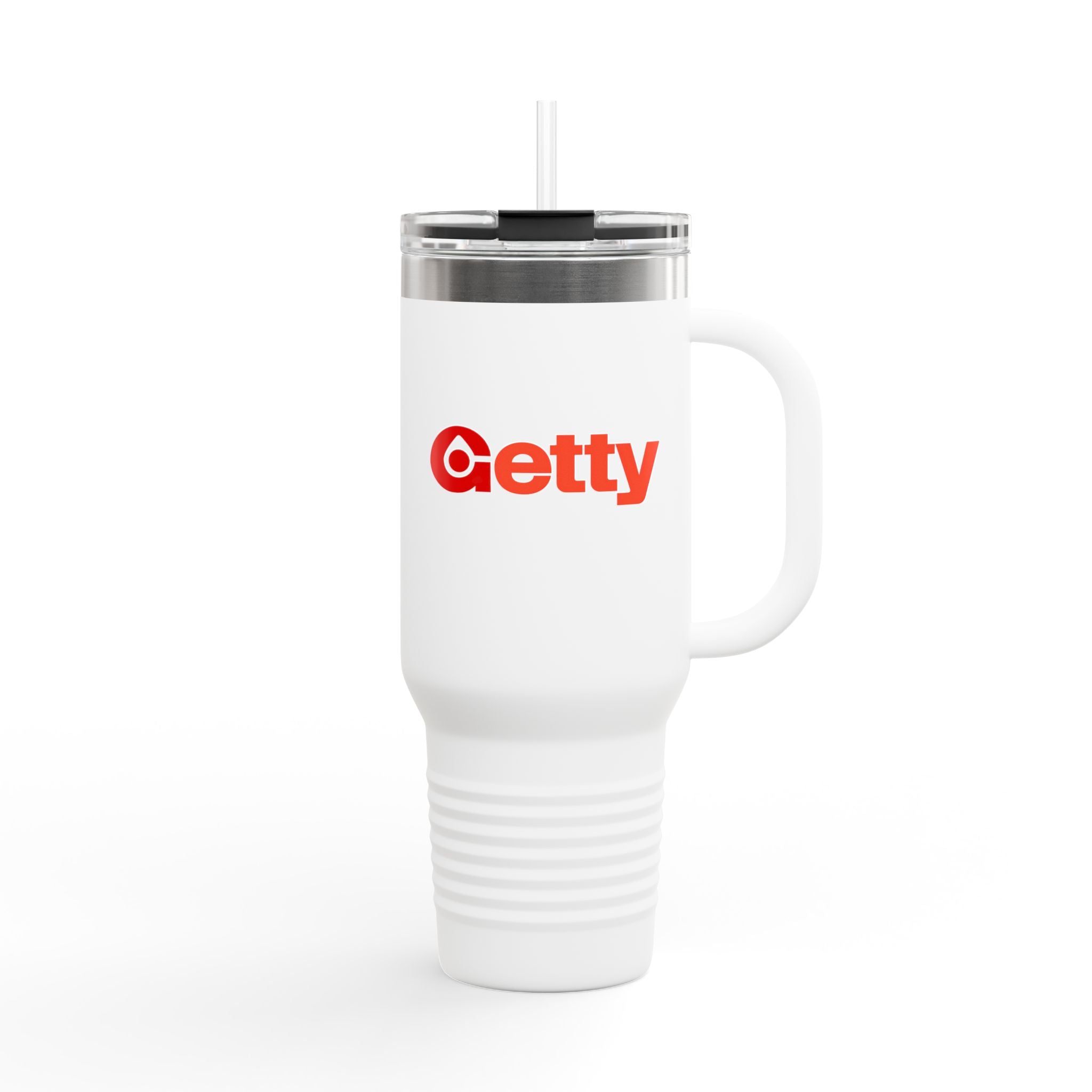Getty Oil 40oz Insulated Travel Mug Stainless Tumbler
