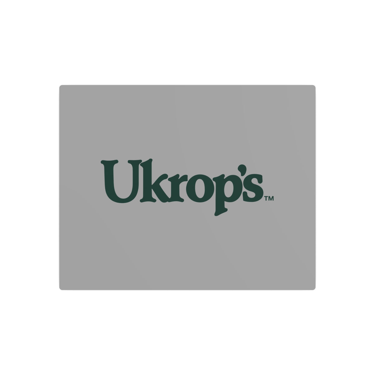 Ukrop's Super Markets Metal Sign