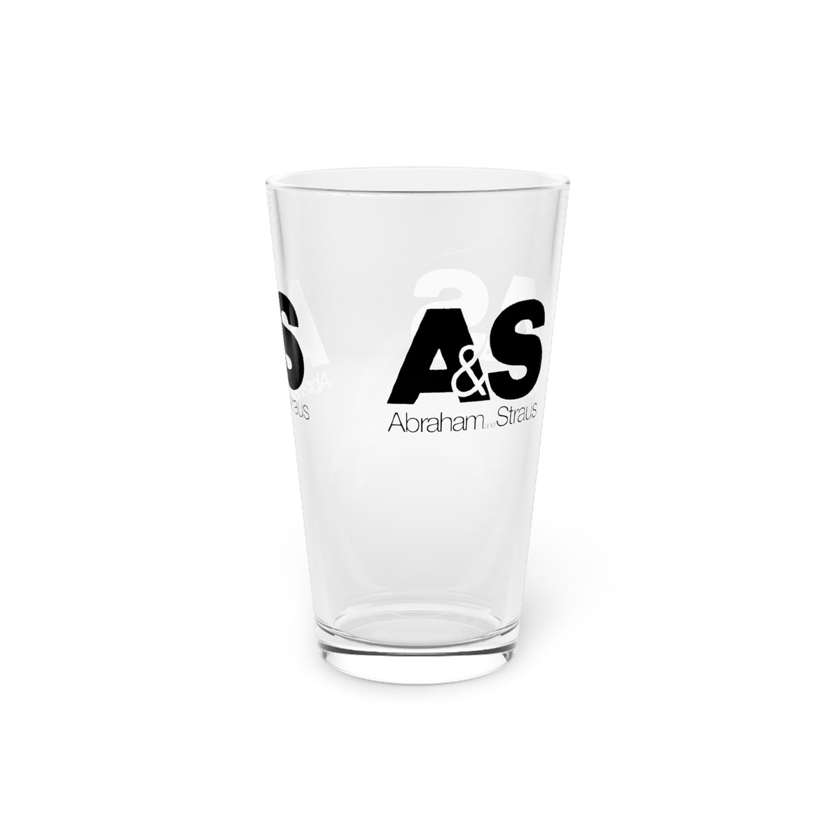 Abraham & Straus 16oz Pint Glass