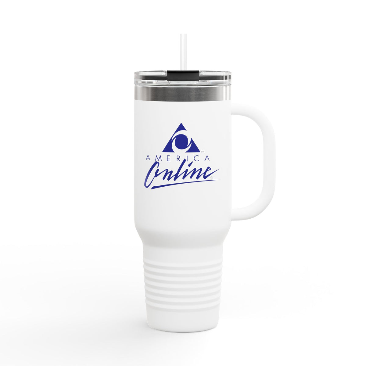 America Online (AOL) 40oz Insulated Travel Mug Stainless Tumbler