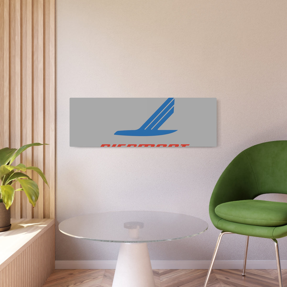 Piedmont Airlines Metal Sign