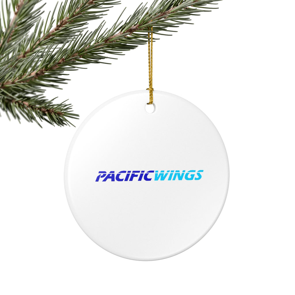 Pacific Wings Ceramic Ornament