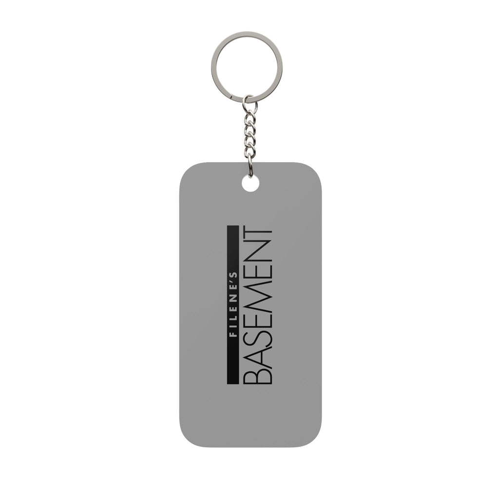 Filene's Basement Double-Sided Keychain Charm