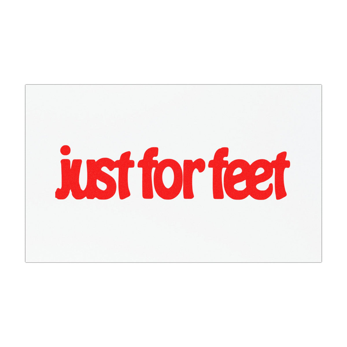 Just For Feet Car Magnet