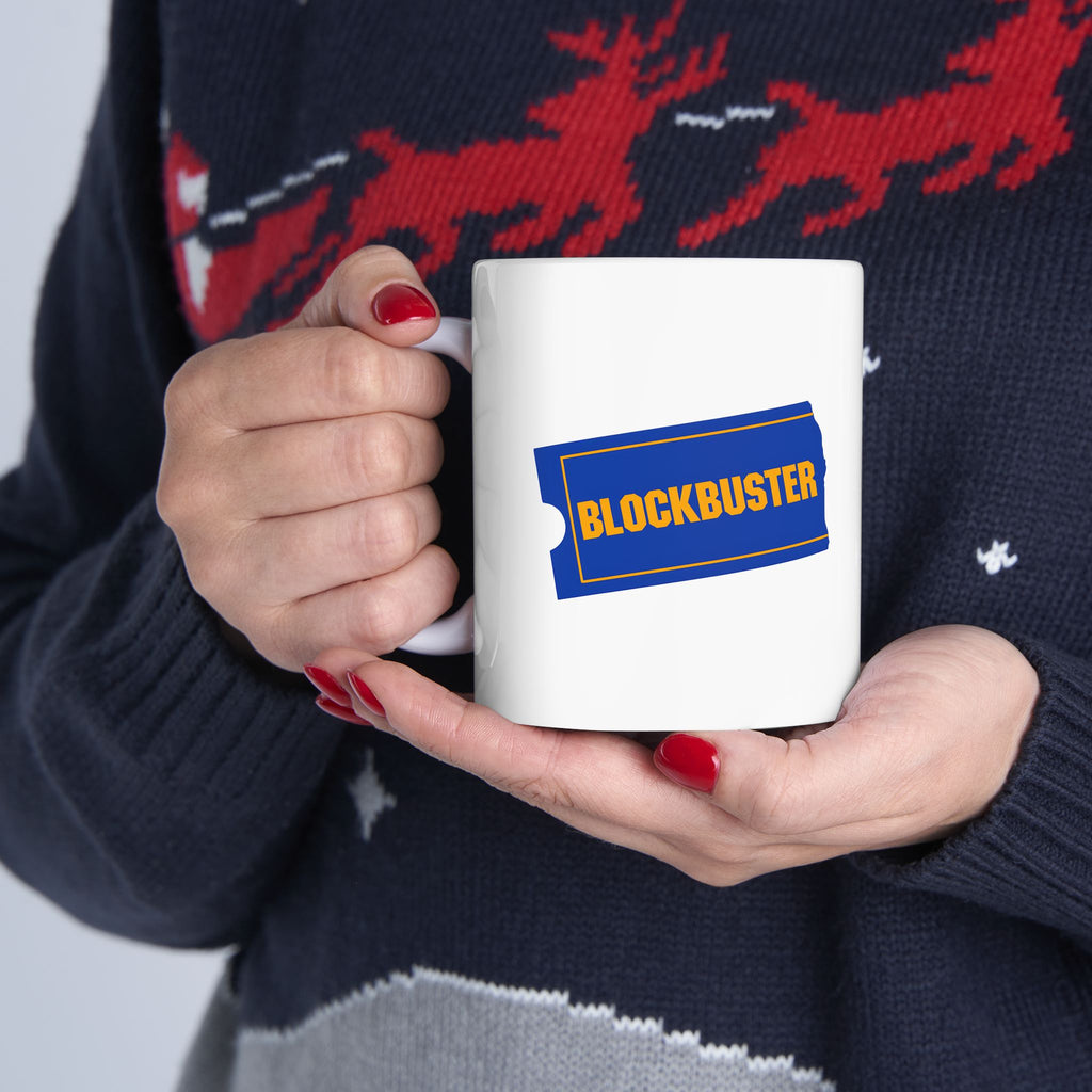 Blockbuster Video Ceramic Coffee Mug