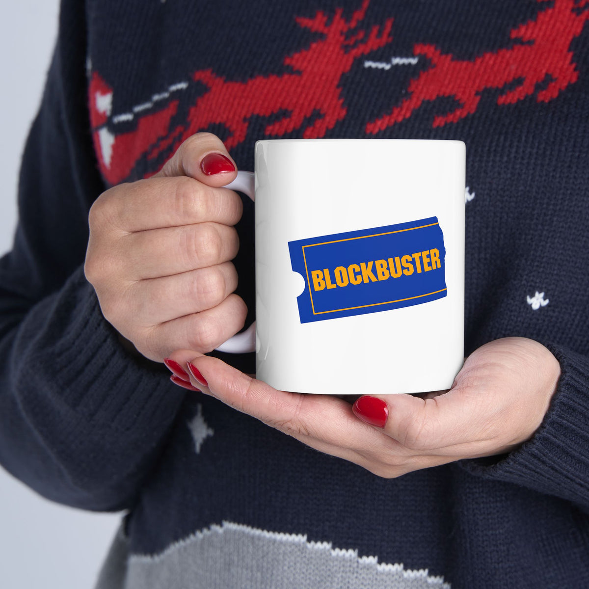 Blockbuster Video Ceramic Coffee Mug