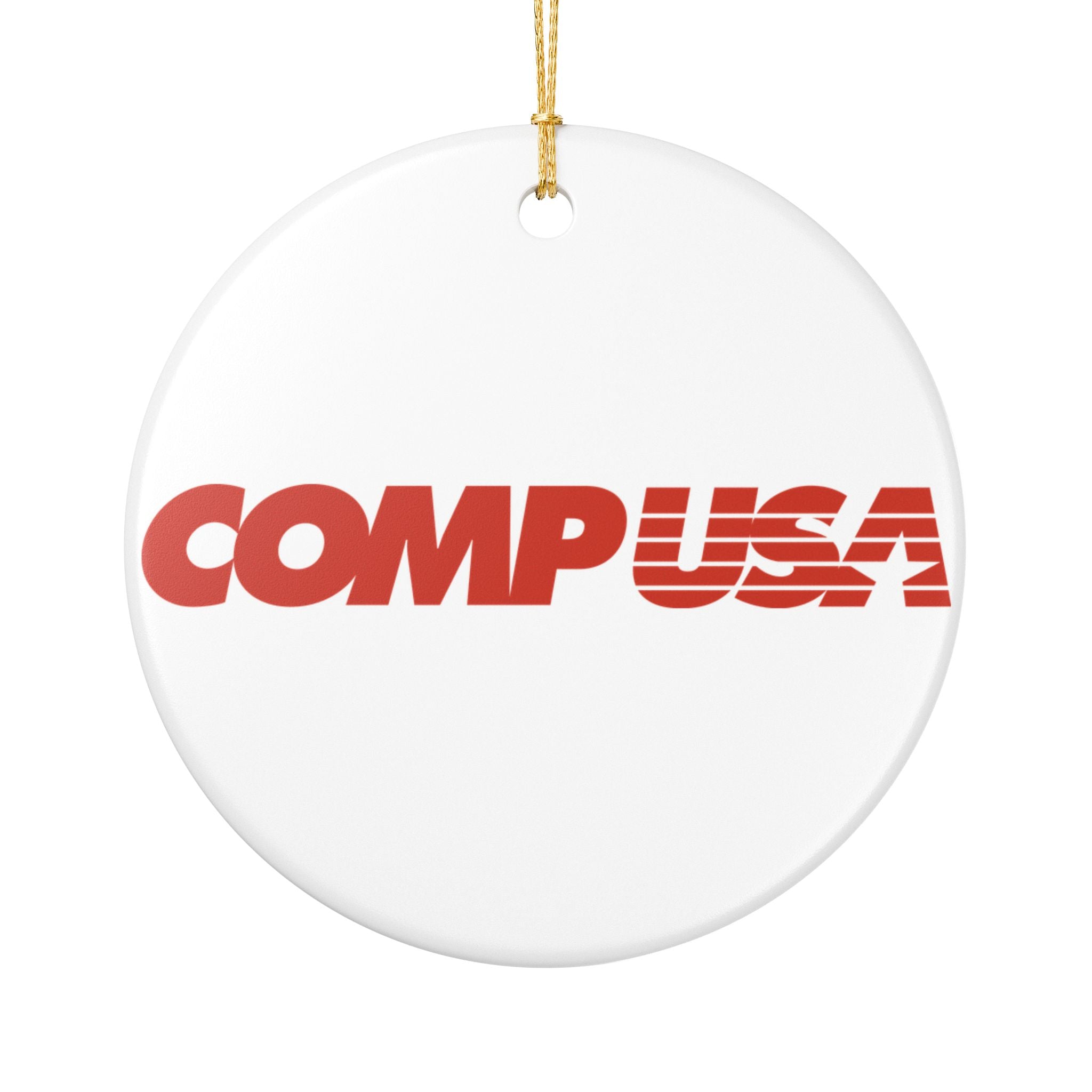 CompUSA Ceramic Ornament