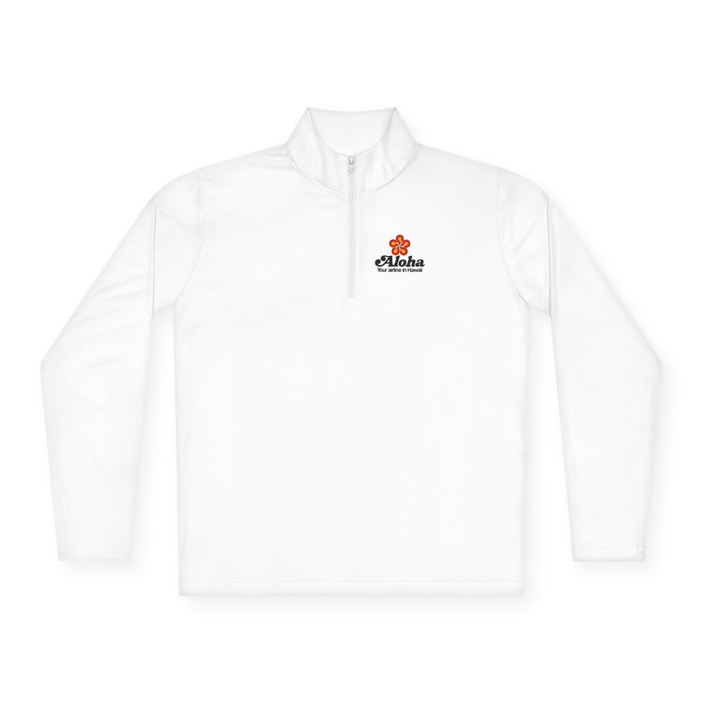 Aloha Airlines Unisex Quarter Zip Pullover