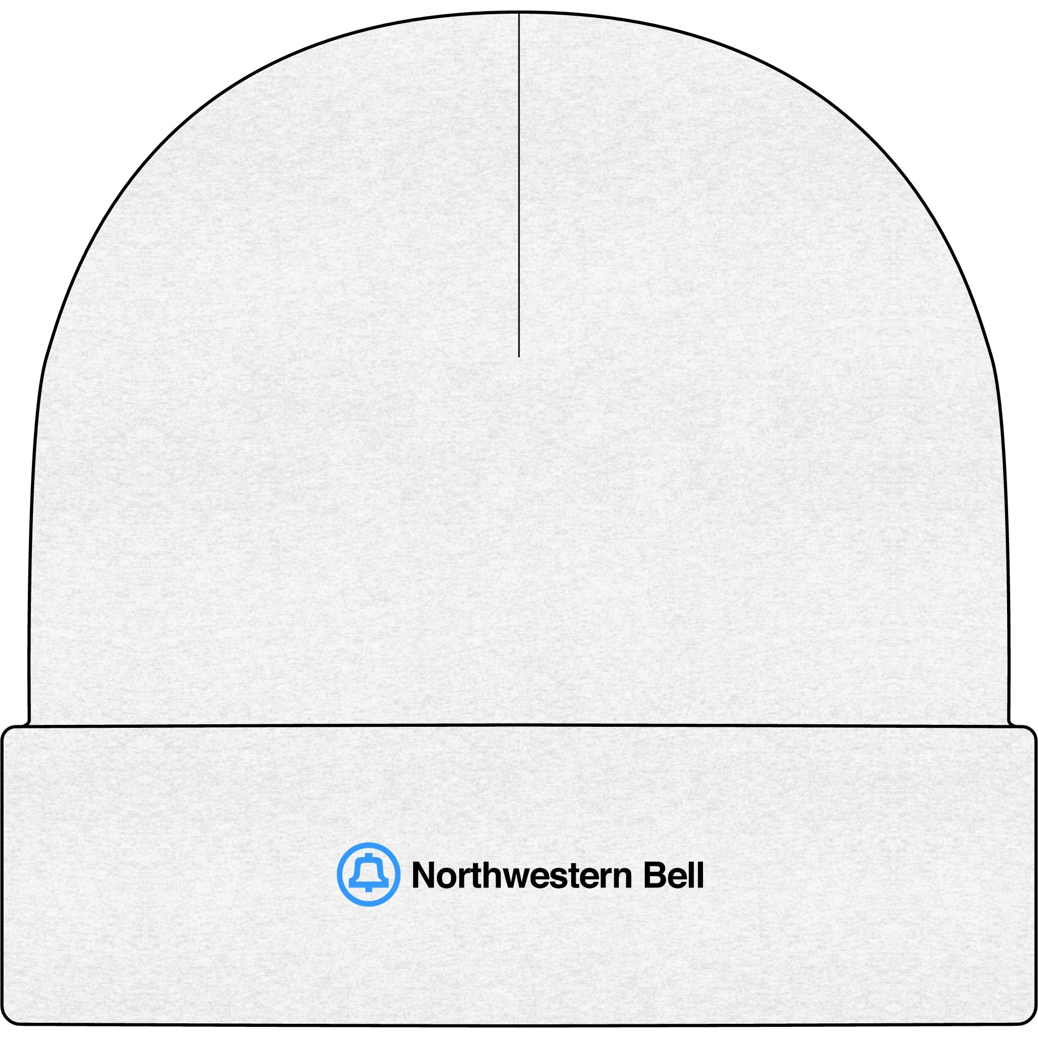 Northwestern Bell Cuff Beanie