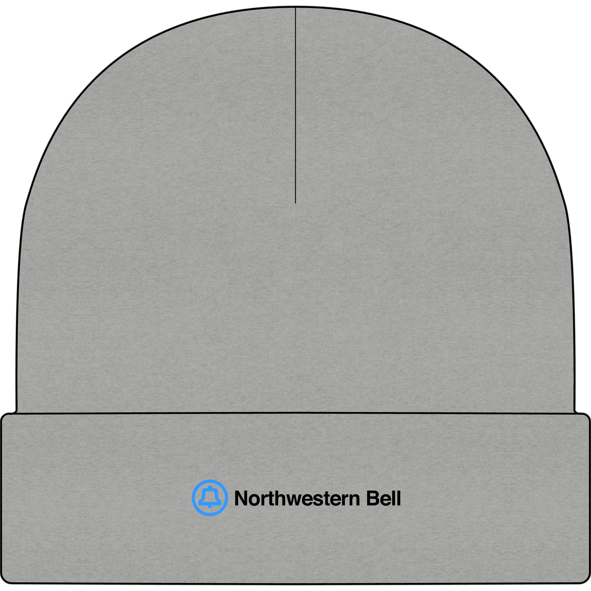 Northwestern Bell Cuff Beanie
