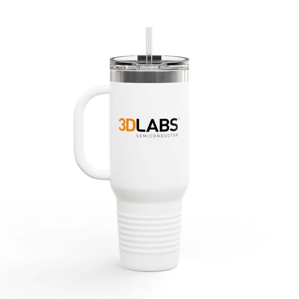 3Dlabs 40oz Insulated Travel Mug Stainless Tumbler