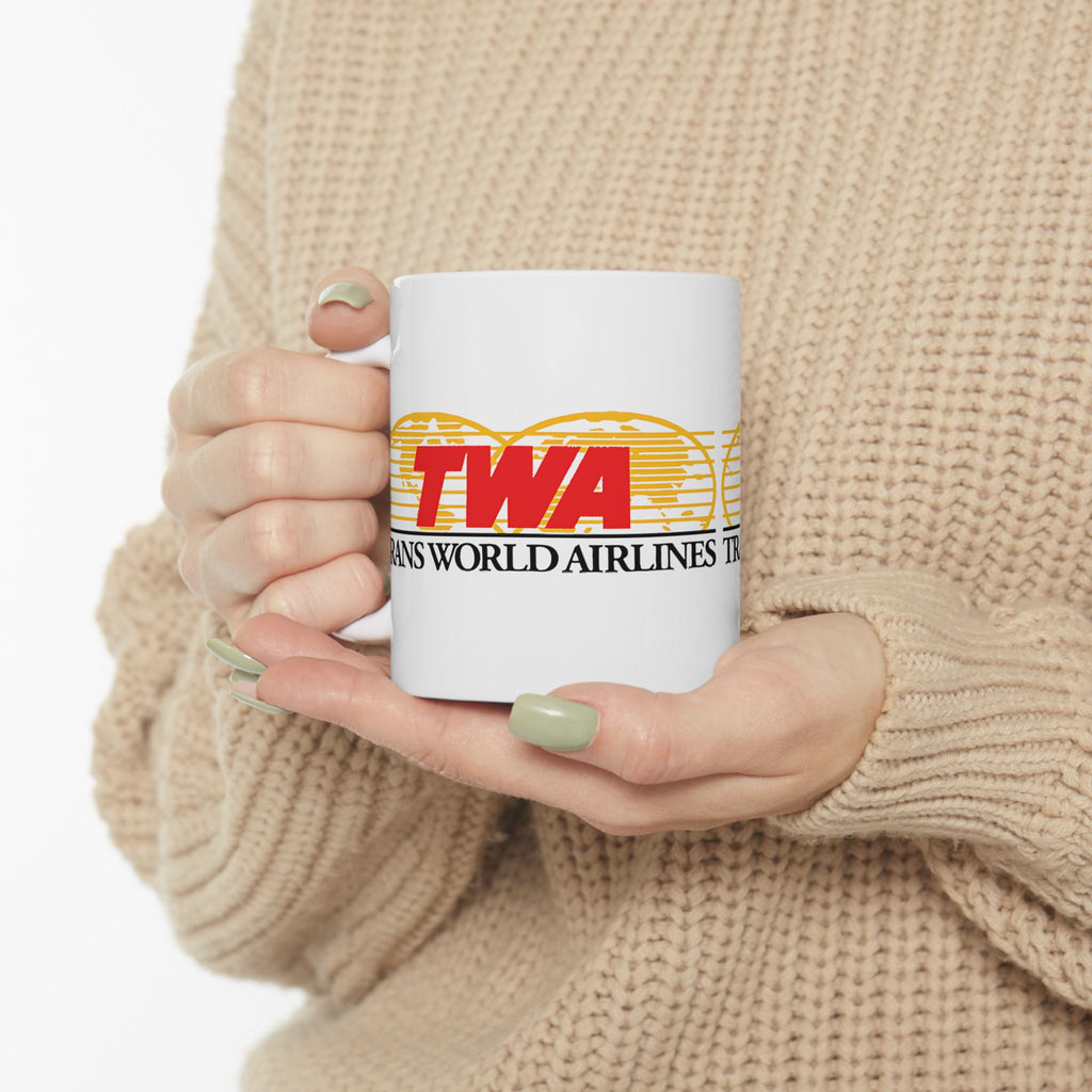 Trans World Airlines (TWA) Ceramic Coffee Mug