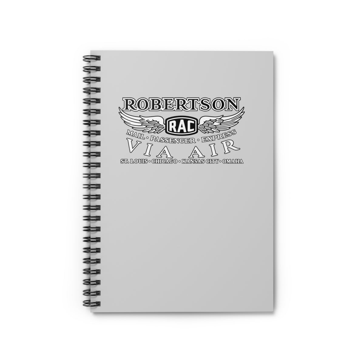 Robertson Aircraft Spiral Notebook
