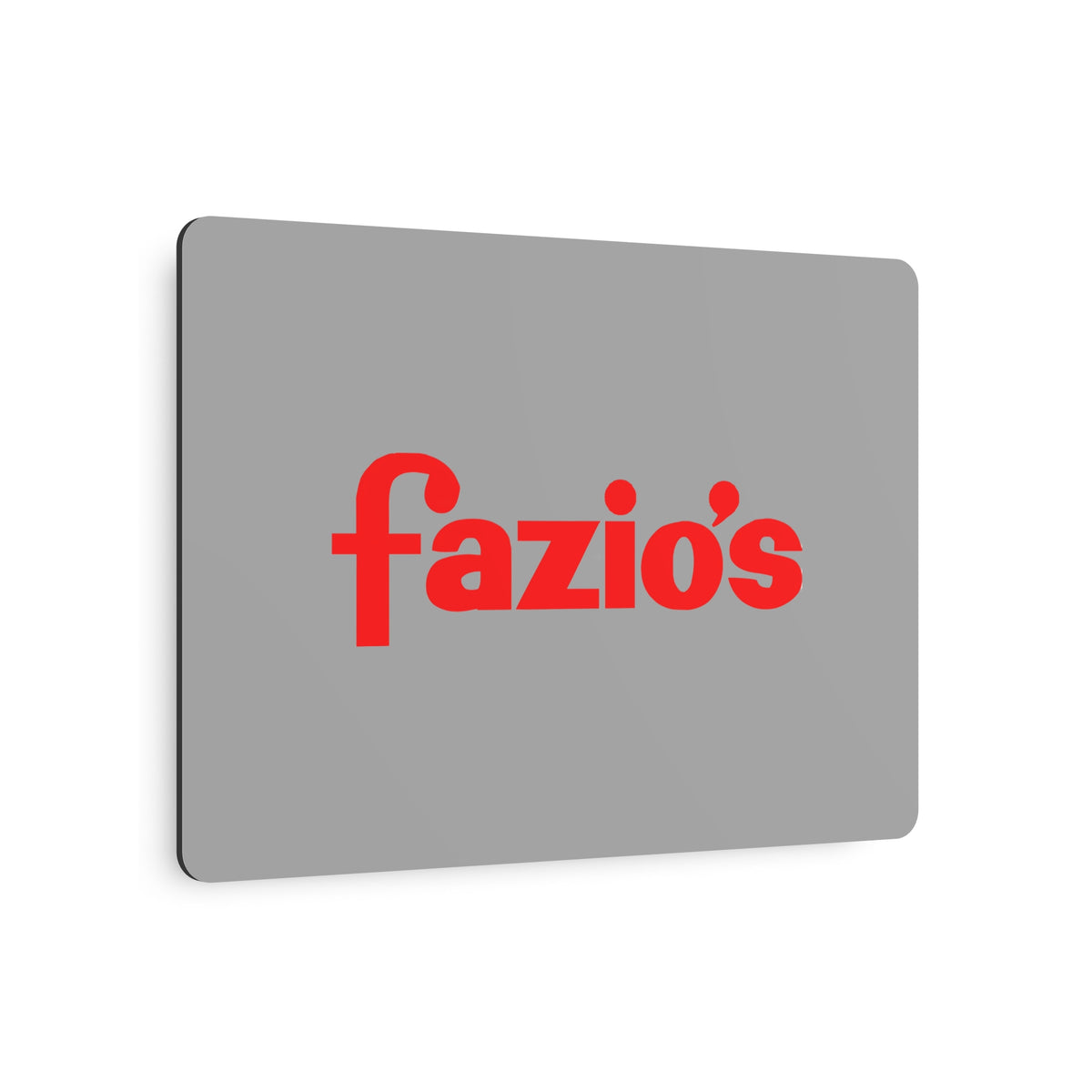 Fazio's (Fisher Foods) Metal Sign