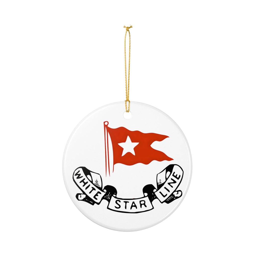 White Star Line Ceramic Ornament