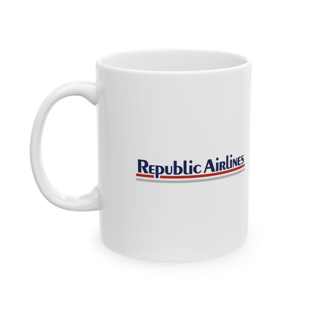 Republic Airlines Ceramic Coffee Mug