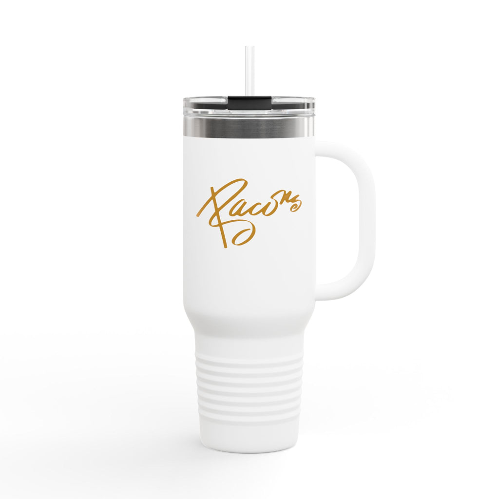 Bacon's 40oz Insulated Travel Mug Stainless Tumbler