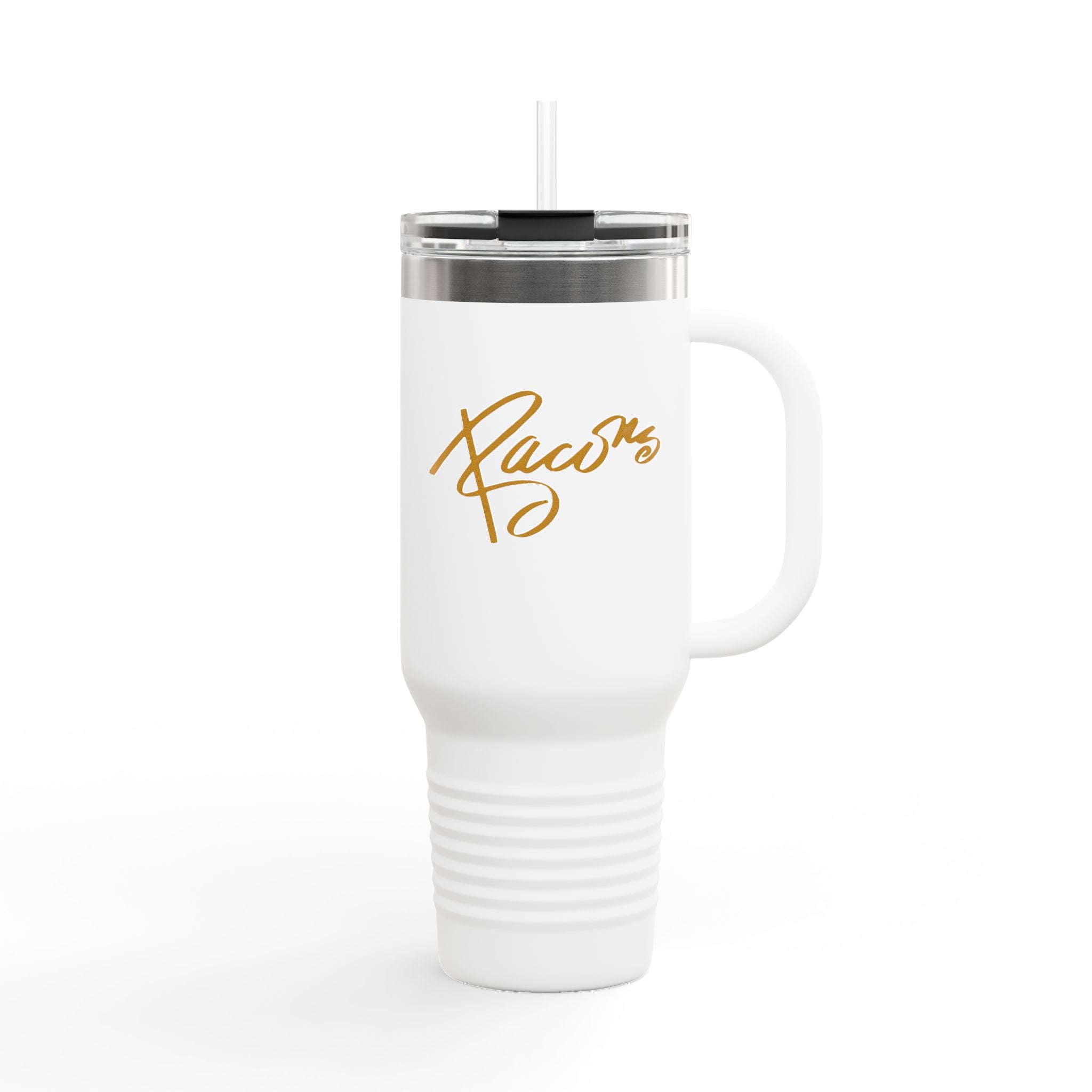 Bacon's 40oz Insulated Travel Mug Stainless Tumbler