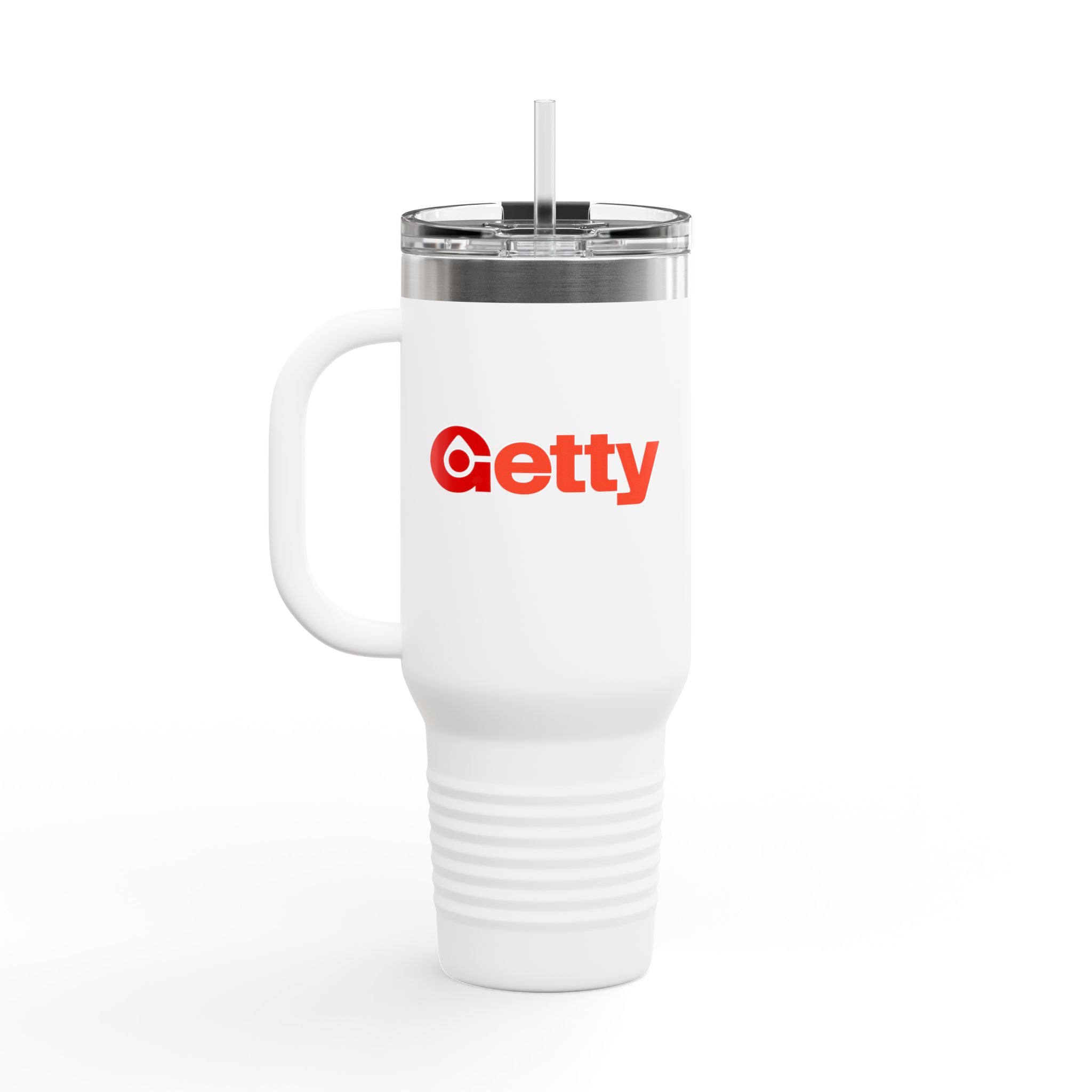 Getty Oil 40oz Insulated Travel Mug Stainless Tumbler