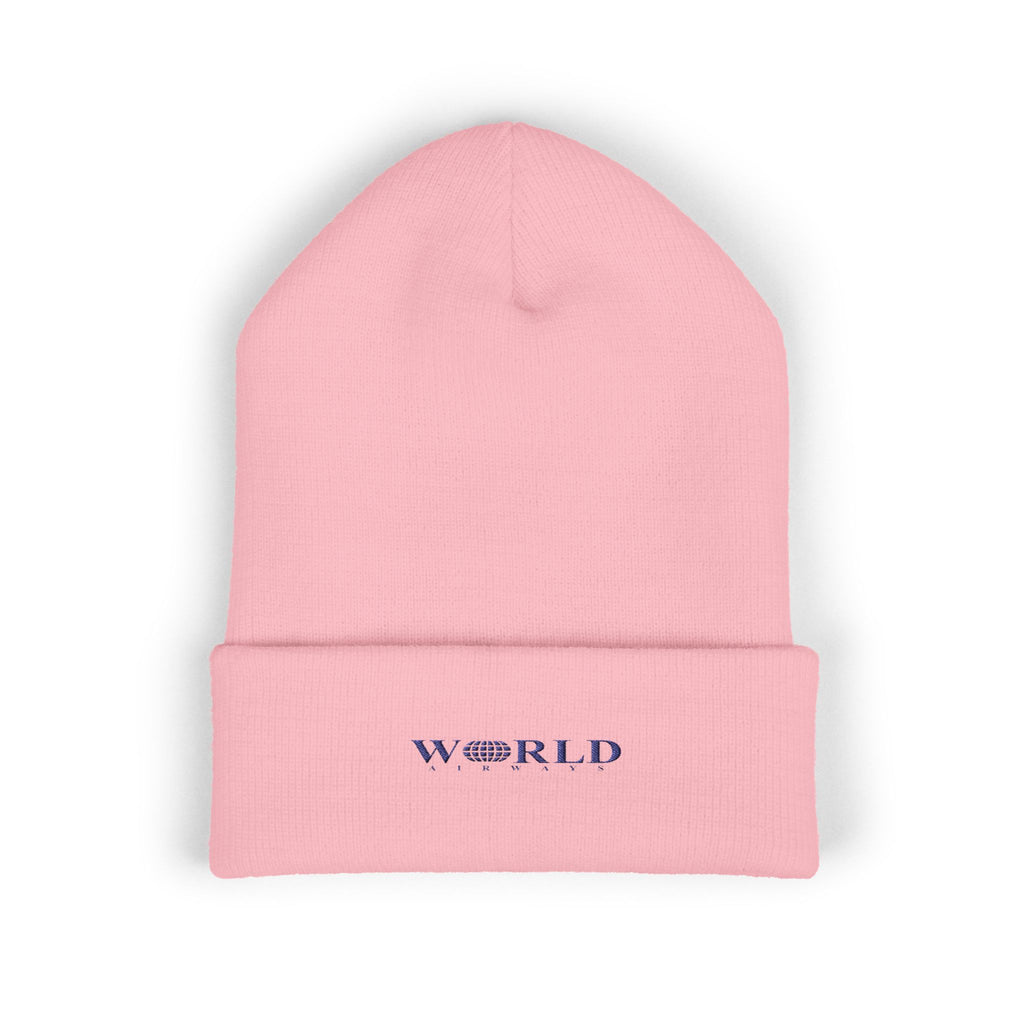 World Airways Cuffed Beanie