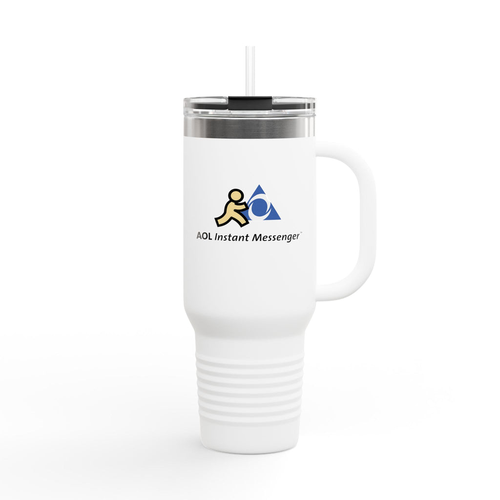 AOL Instant Messenger (AIM) 40oz Insulated Travel Mug Stainless Tumbler