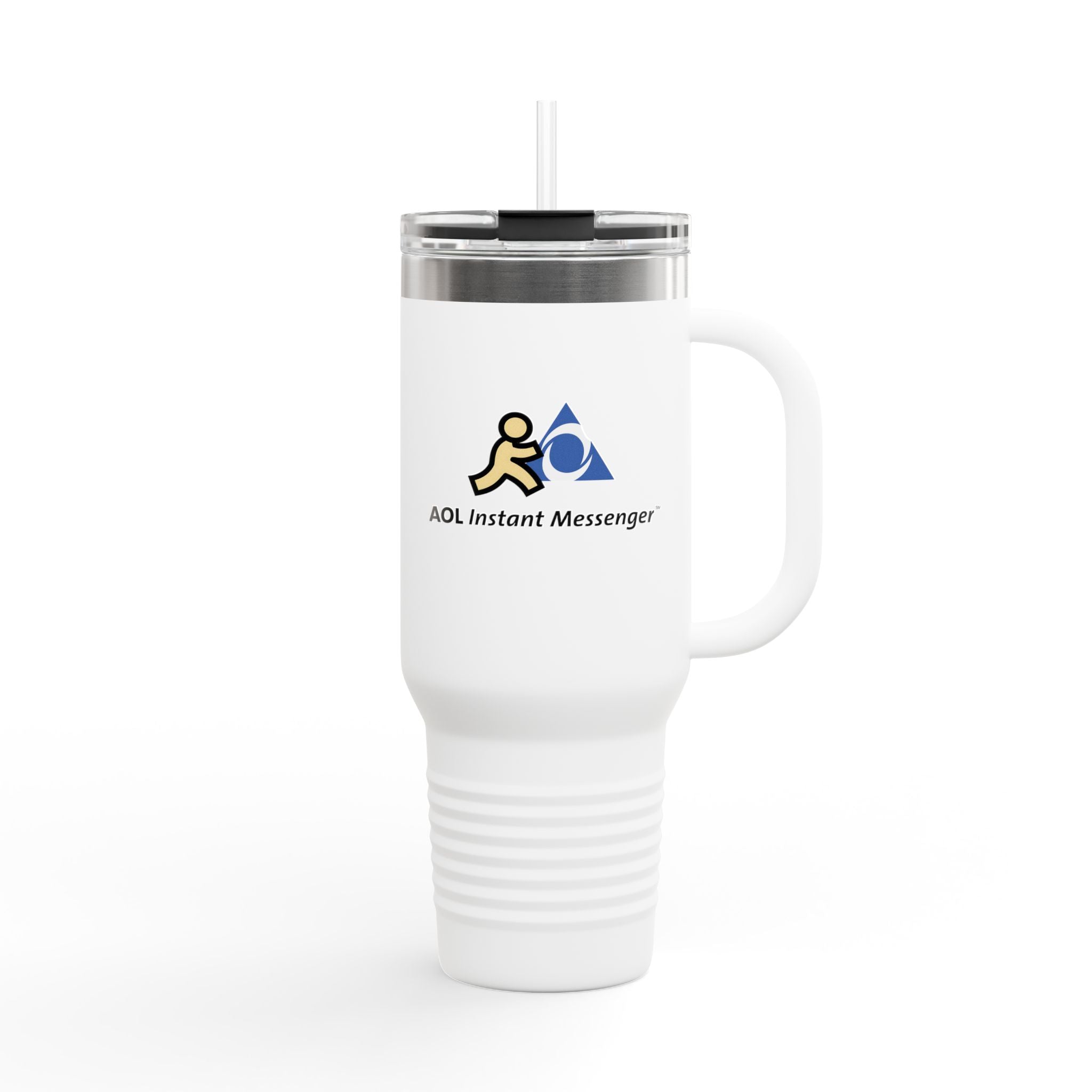 AOL Instant Messenger (AIM) 40oz Insulated Travel Mug Stainless Tumbler
