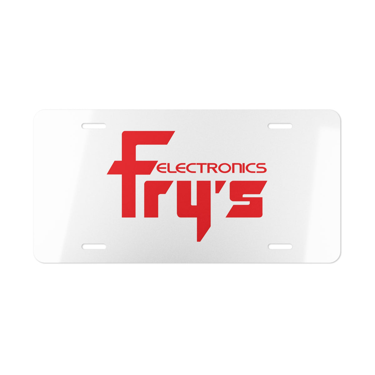 Fry's Electronics Vanity License Plate