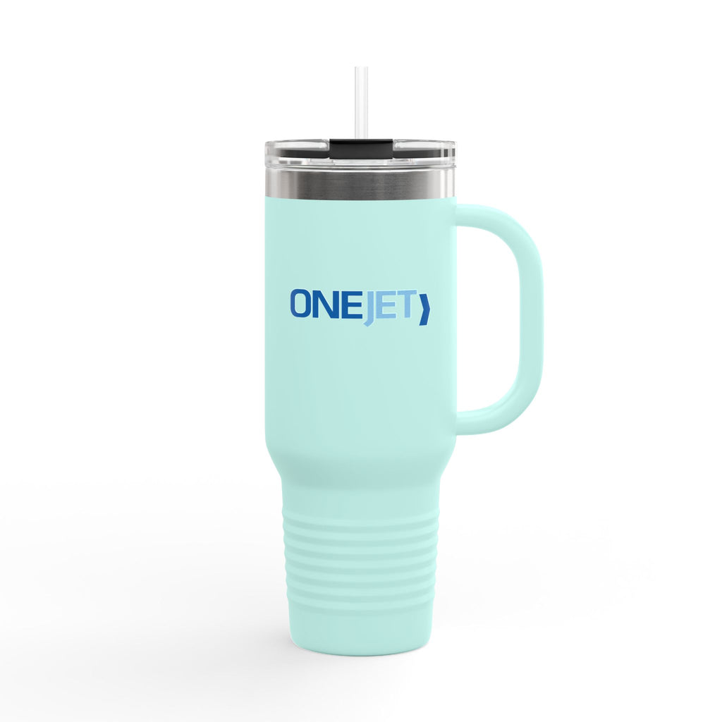 OneJet 40oz Insulated Travel Mug Stainless Tumbler