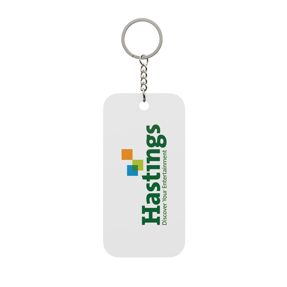 Hastings Entertainment Double-Sided Keychain Charm