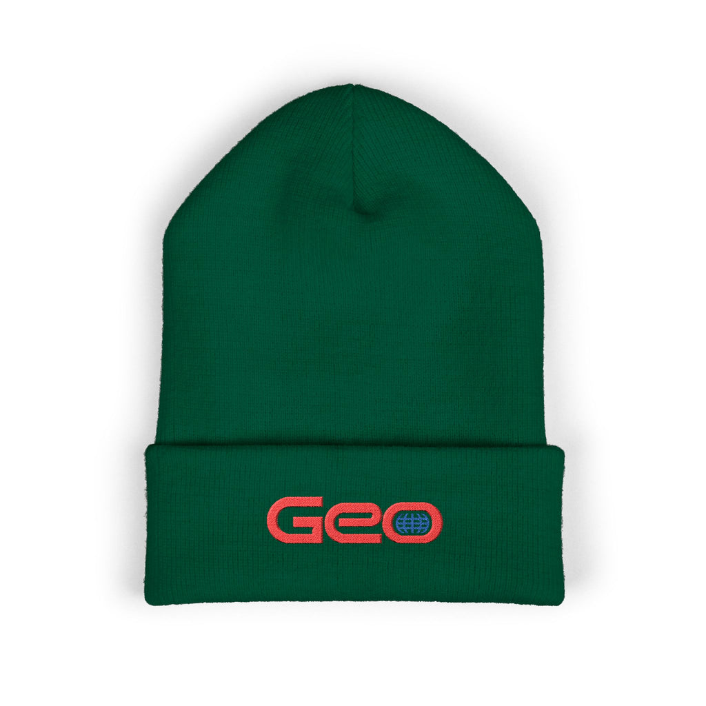 Geo Cuffed Beanie