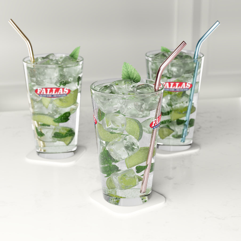 Fallas Discount Stores 16oz Pint Glass