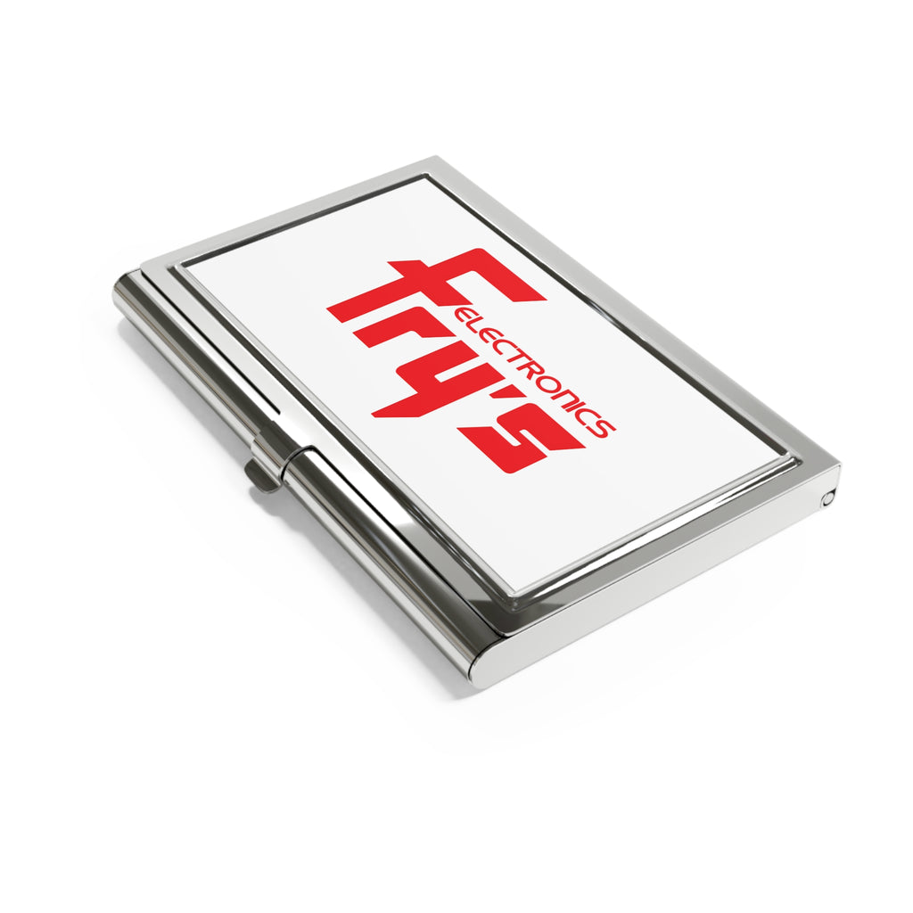Fry's Electronics, Inc. Metal Business Card Holder