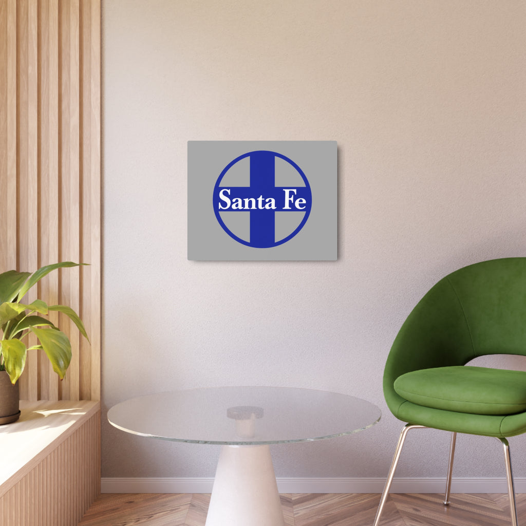 Atchison Topeka and Santa Fe Railway Metal Sign