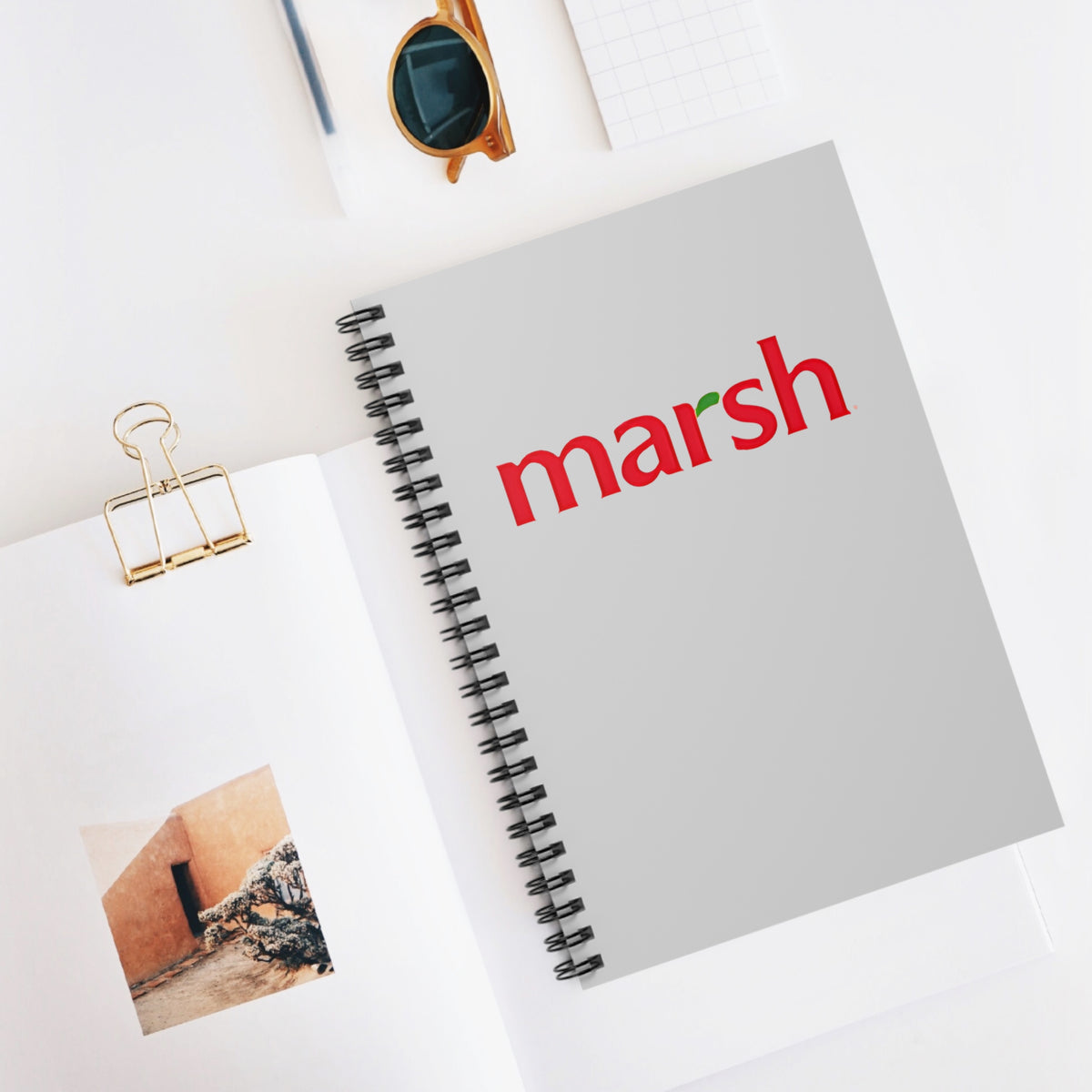 Marsh Supermarkets Spiral Notebook