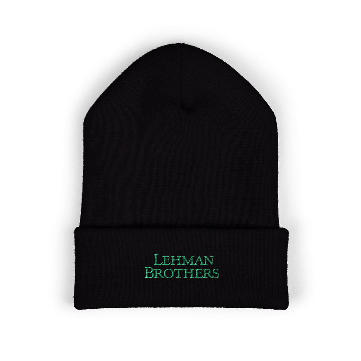 Lehman Brothers Cuffed Beanie